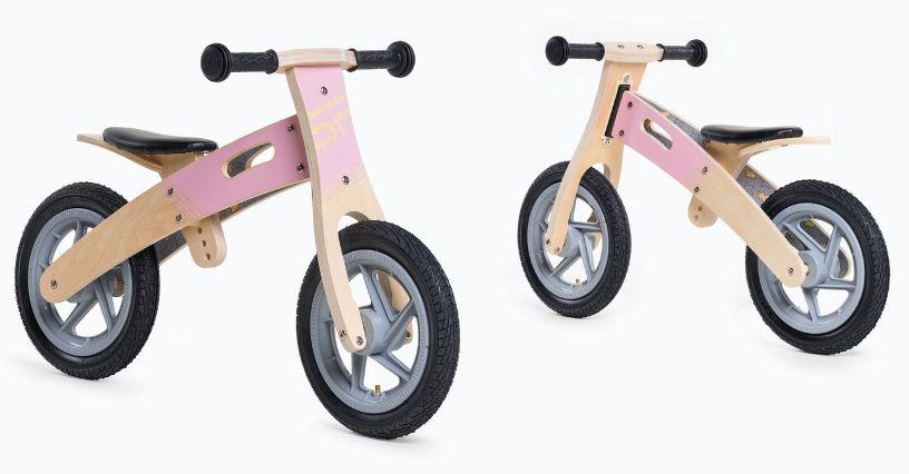 Bicicletta da fondo in legno Spokey Woo-Ride Duo