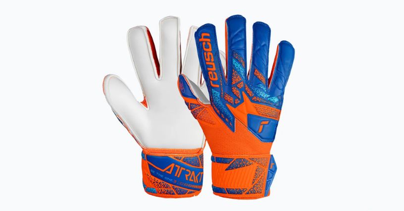 Dziecięce rękawice bramkarskie Reusch Attrakt Solid Finger Support Junior