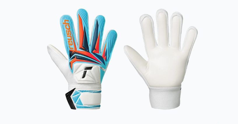 Reusch bramkarskie rękawice dla dzieci Attrakt Starter Solid Junior