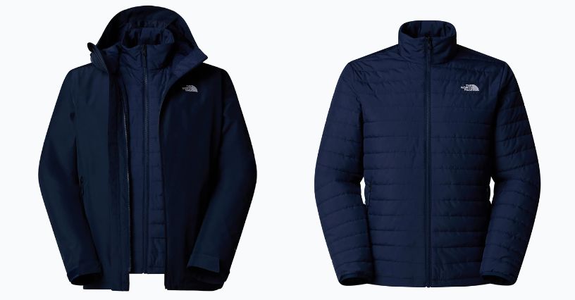 Kurtka męska 3w1 męska The North Face Carto Mono Triclimate Hooded 