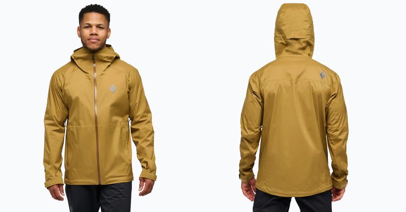 Męska kurtka przeciwdeszczowa Black Diamond Fineline Stretch Shell