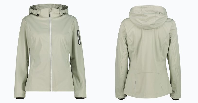 Damski softshell CMP 39A5016 Zip Hood