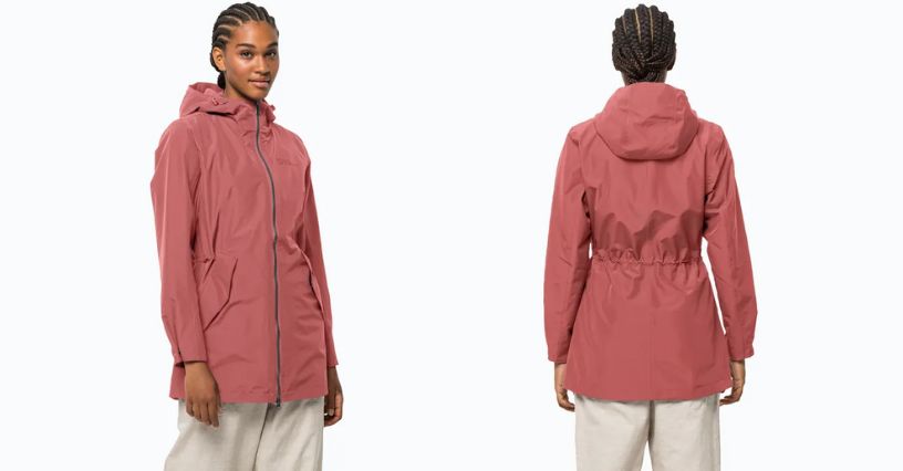 Płaszcz przeciwdeszczowy damski Jack Wolfskin Dakar Parka