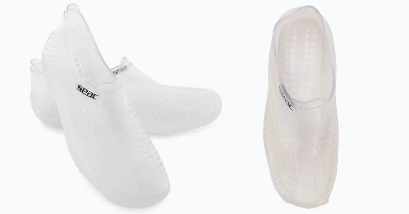 Buty do wody damskie przezroczyste SEAC Soft