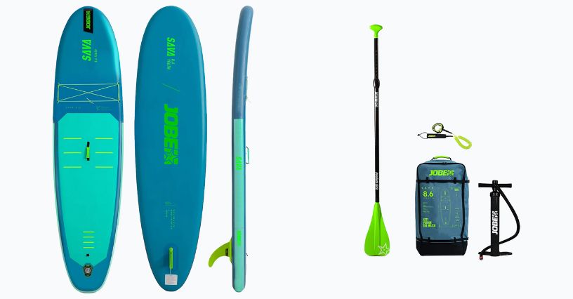 SUP deska pompowana dziecięca JOBE Aero Sava Board Package 8'6"