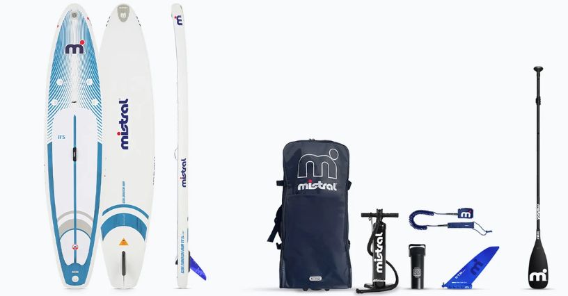 Deska SUP wyścigowa Mistral Vortex Air 12'6" x 26"