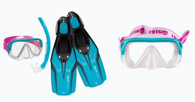 Zestaw do snorkelingu dziecięcy Mares Nateeva Keewee Junior