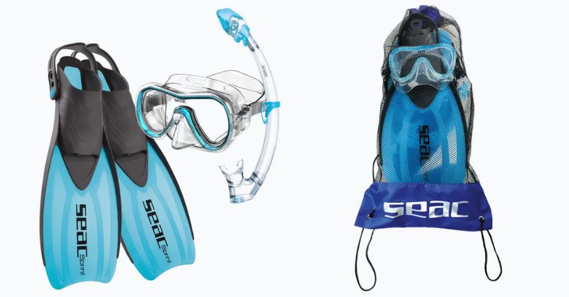 Zestaw do snorkelingu SEAC Tris Sprint Dry