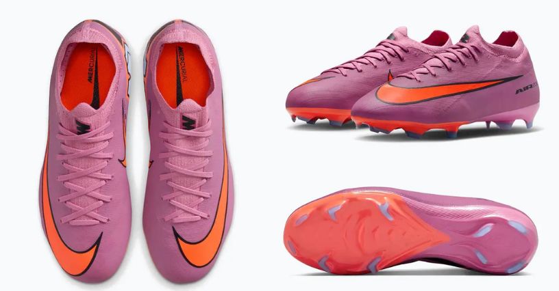 Różowe korki dla dzieci Nike Jr. Mercurial Vapor 16 Pro FG