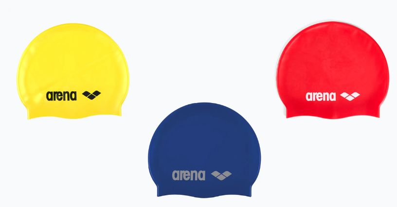 Silikonowe czepki na basen arena Classic Silicone