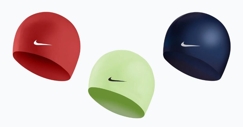 Silikonowe czepki pływackie  Nike Solid Silicone