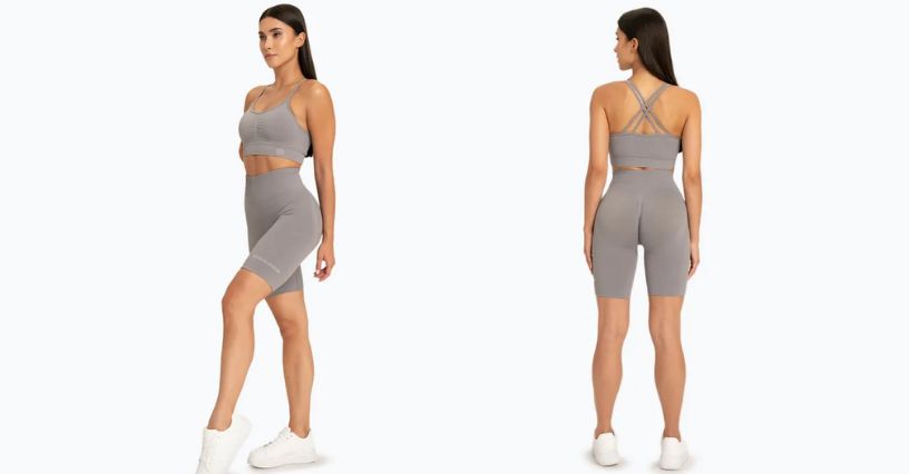 Bikery damskie Gym Glamour Push Up 2.0