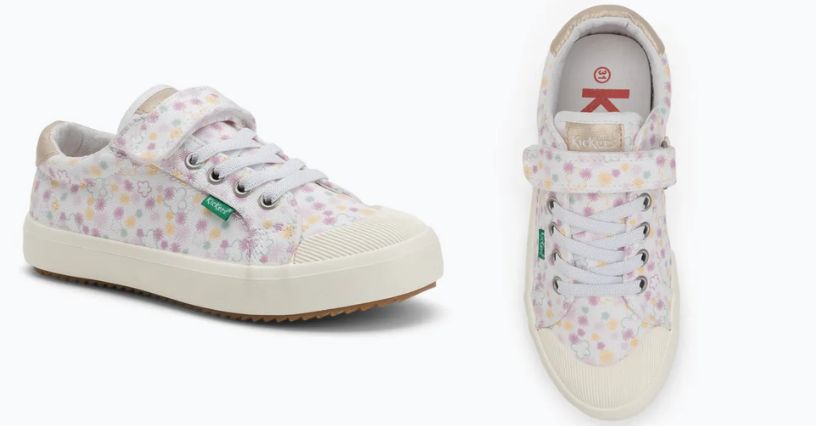 Trampki dziecięce Kickers Kickgoldi z rzepem