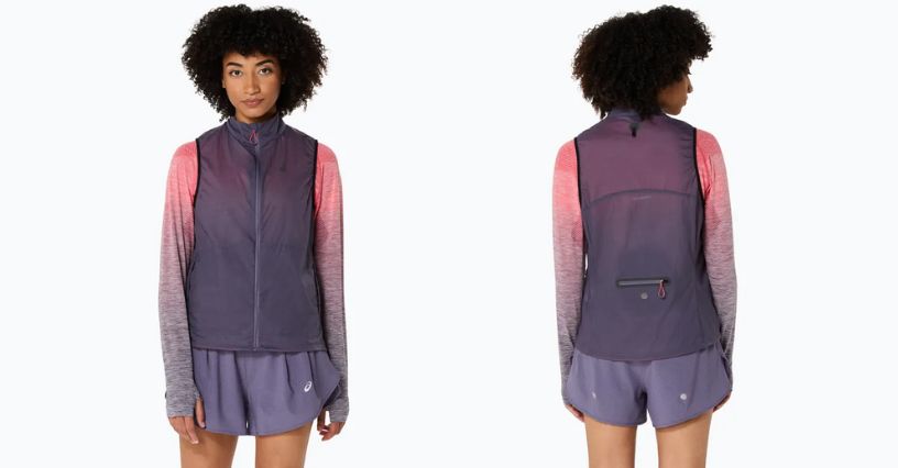 Bezrękawnik do biegania damski ASICS Metarun Packable Gilet