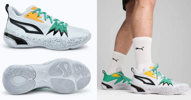 Koszykarskie buty męskie PUMA Genetics Speckle