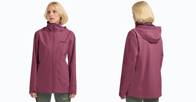 Kurtka przeciwdeszczowa damska Jack Wolfskin Trailtime 2L