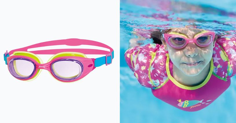 Dziecięce okulary do pływania Zoggs Little Sonic Air