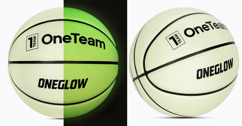 Luminescencyjna piłka do koszykówki OneTeam