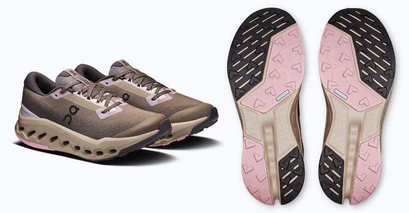 Buty do biegania w terenie damskie On Cloudsurfer Trail 2 Waterproof