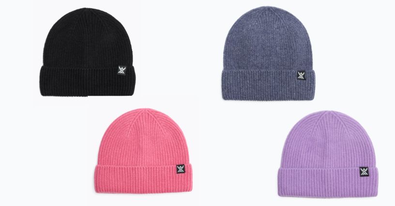 Czapka zimowa dziecięca WOOLCANO Merino 100% HAT0440 