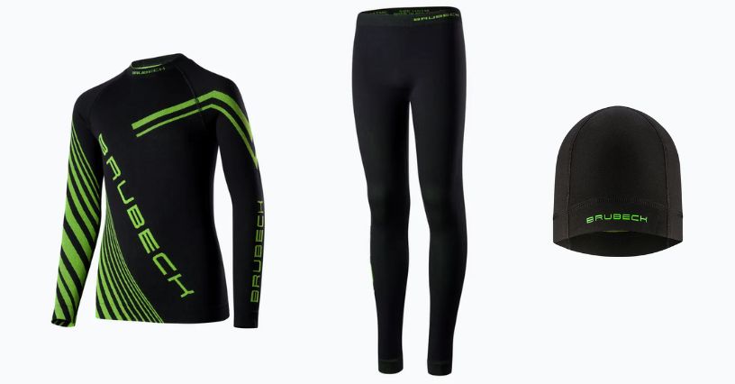 Dziecięca bielizna termoaktywna Brubeck Dry Junior