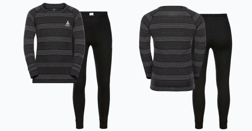 Bielizna termoaktywna dla dzieci komplet ODLO Active Warm Eco