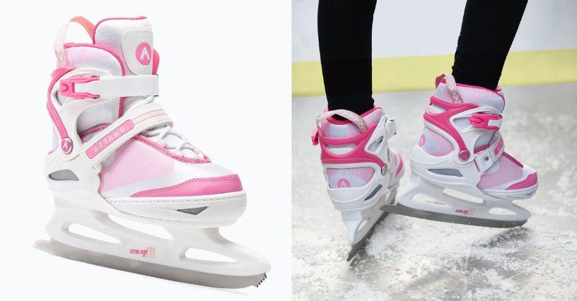 Regulowane łyżwy rekreacyjne dla dzieci ATTABO ICEBLADE 01