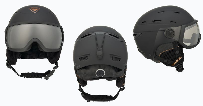 Kask narciarski z szybą Rossignol Allspeed Visor Impacts Photo 