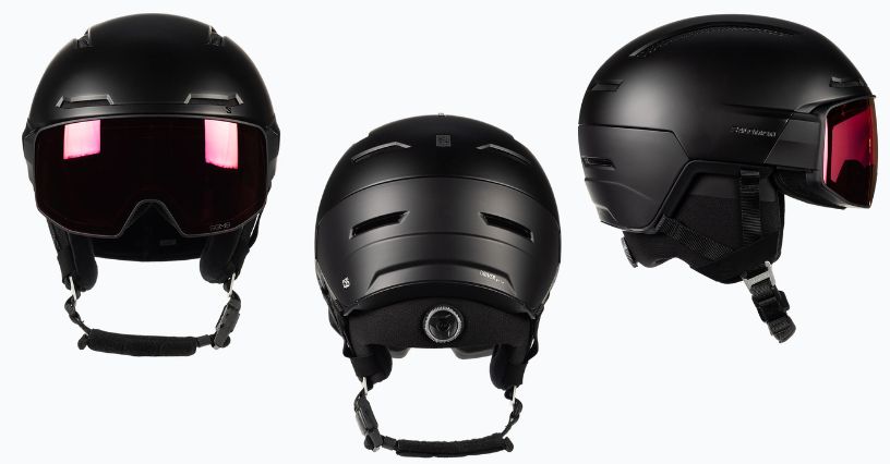 Kask narciarski z wizjerem Salomon Driver Prime Sigma Plus