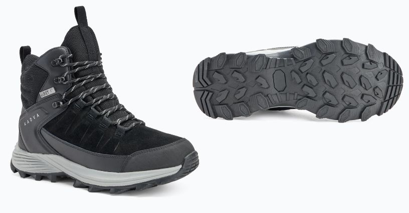 Buty trekkingowe męskie na zimę KADVA Ascent Mid WaterProof 