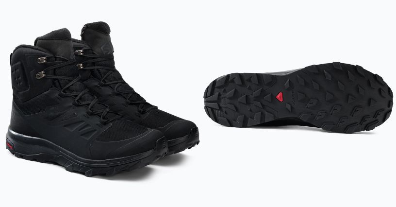 Buty zimowe trekkingowe męskie Salomon Outblast TS CSWP