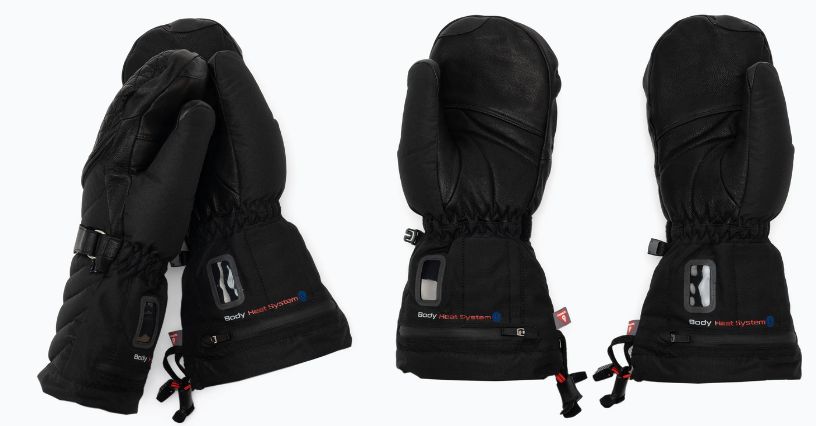 Damskie rękawice narciarskie podgrzewane Lenz Heat Glove 6.0 Finger Cap Mittens