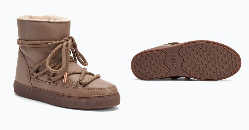 Skórzane śniegowce damskie INUIKII Full Leather