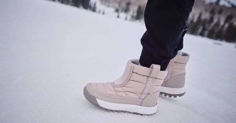 Dziecięce śniegowce Columbia Youth Snowtrot Mid 