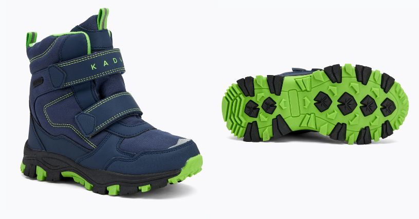 Śniegowce chłopięce KADVA Snowey Mid WaterProof 