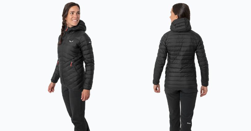 Kobieta w kurtce ocieplanej Salewa Brenta Rds Dwn 