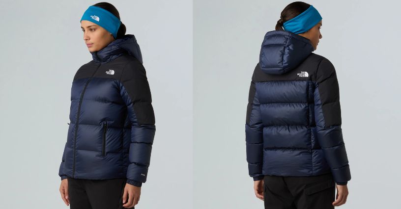 Kobieta w kurtce puchowej TNF Diablo Down 2.0 Hooded