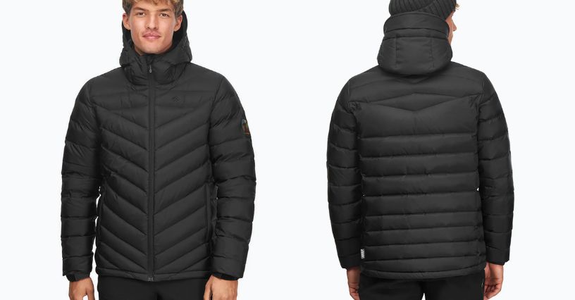 Pikowana kurtka puchowa męska Alpinus Monviso