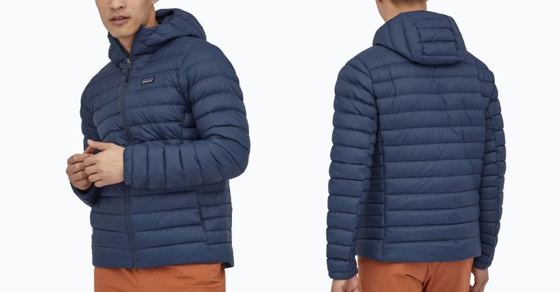 Męska kurtka puchowa Patagonia Down Sweater Hoody 