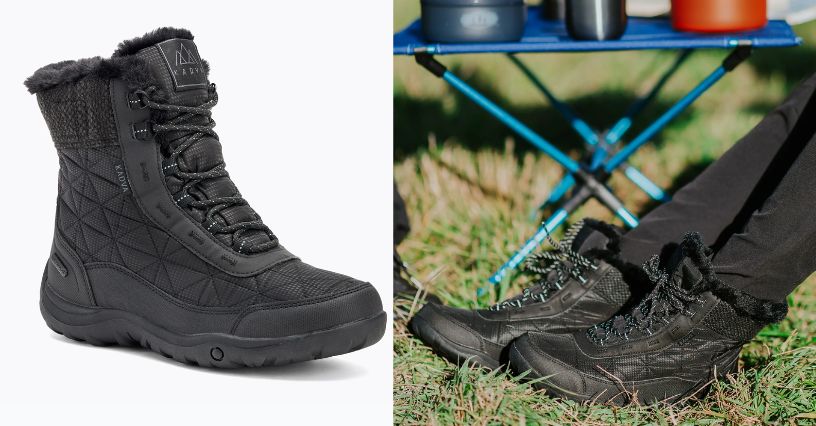 Śniegowce damskie KADVA Rava Mid WaterProof 3M Thinsulate