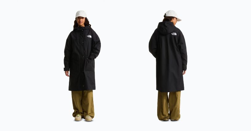 Kobieta w parce przeciwdeszczowej The North Face Reign On Park