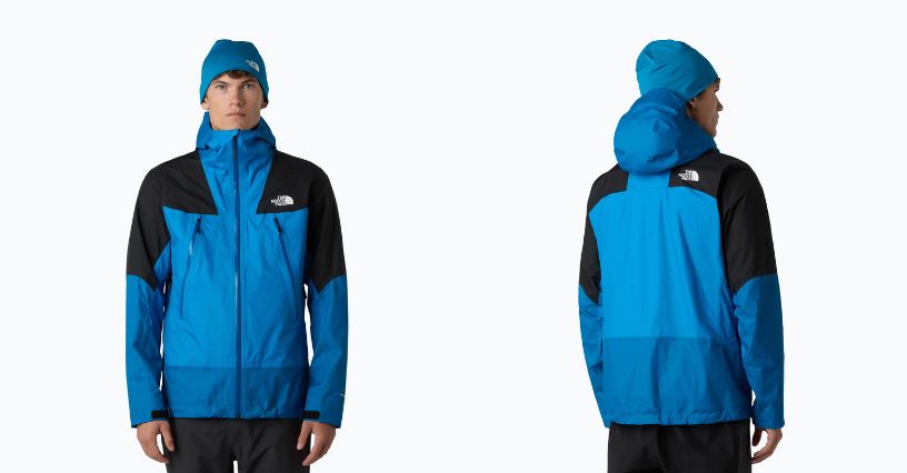 Mężczyzna w kurtce przeciwdeszczowej The North Face Signal 2.5L DryVent™