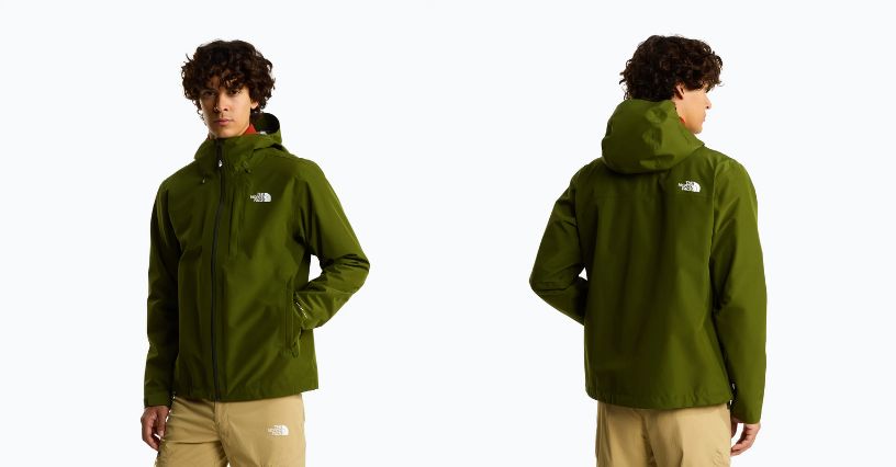 Mężczyzna w kurtce The North Face Dryzzle FUTURELIGHT™ 2