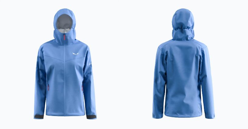 Kurtka damska przeciwdeszczowa Salewa Puez Aqua 4 PTX 2.5L 