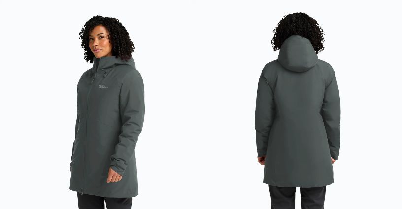 Kobieta w kurtce z membraną Jack Wolfskin Heidelstein Ins 