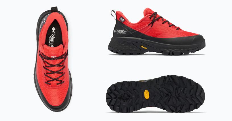 Damskie buty trekkingowe Columbia Tellurix Titanum Outdry