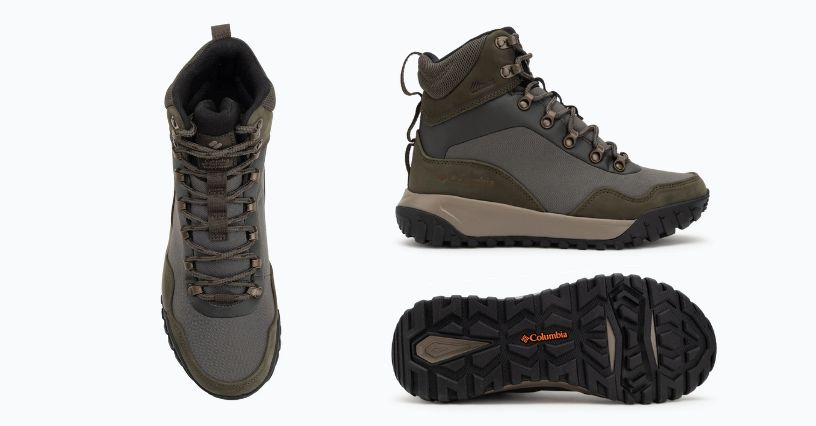 Wysokie buty trekkingowe Columbia Burnsider Omni-Heat Infinity 