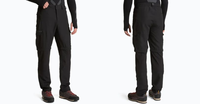 Spodnie turystyczne męskie z odpinanymi nogawkami KADVA Resto 