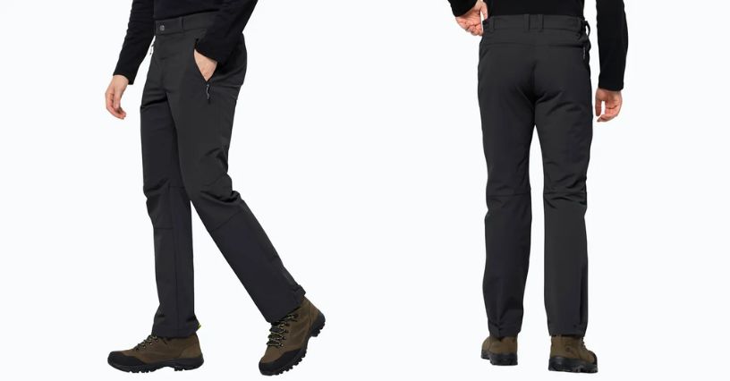 Męskie spodnie softshell Jack Wolfskin Activate XT