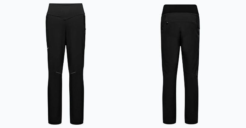 Damskie trekkingowe spodnie wodoodporne Salewa Pedroc Stormwall Durastretch Wind